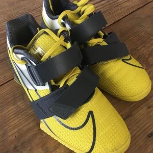 Nike Romaleos 4 Bright Citron Size 6 Mens 7.5 Womens